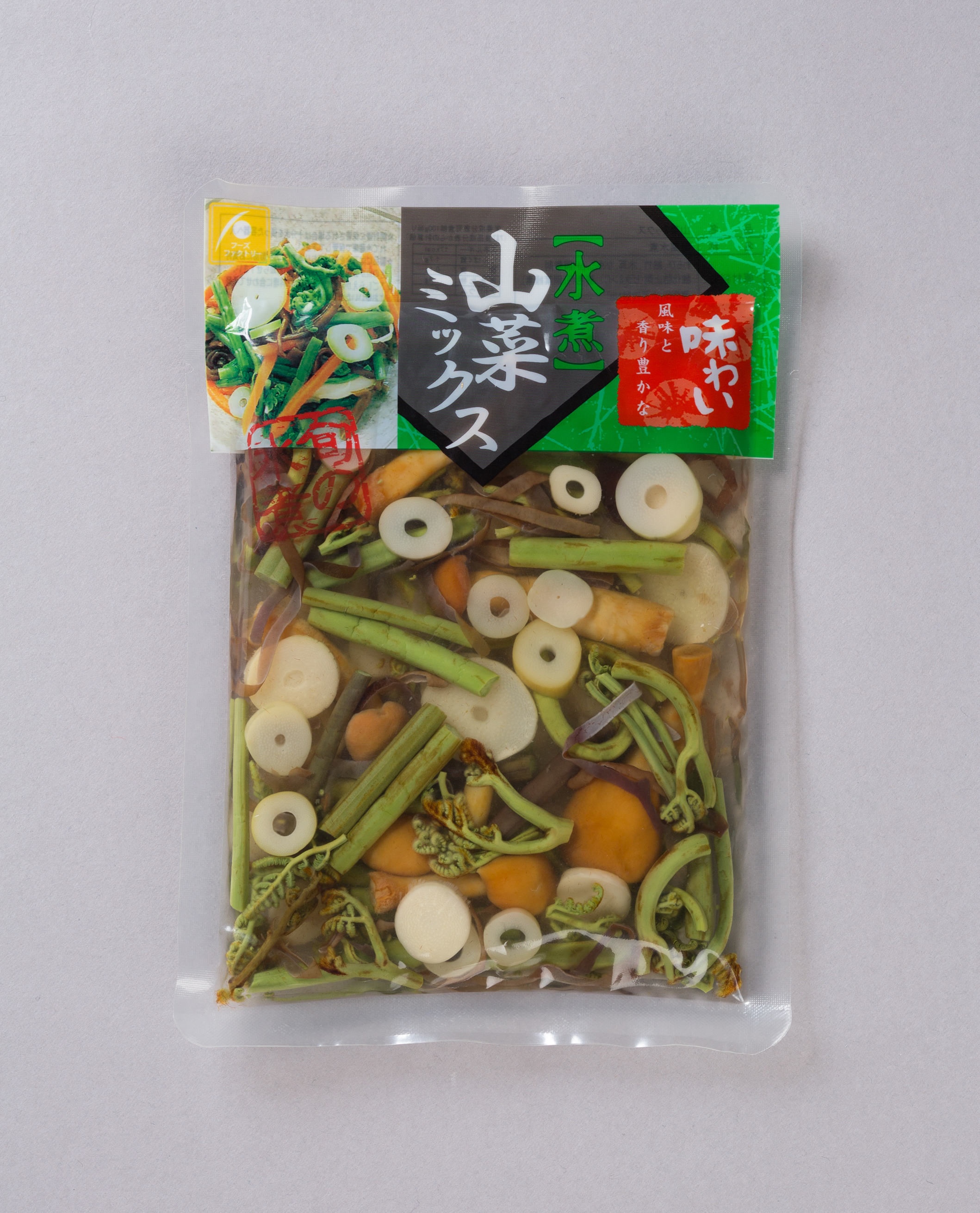 水煮山菜ミックス　100g